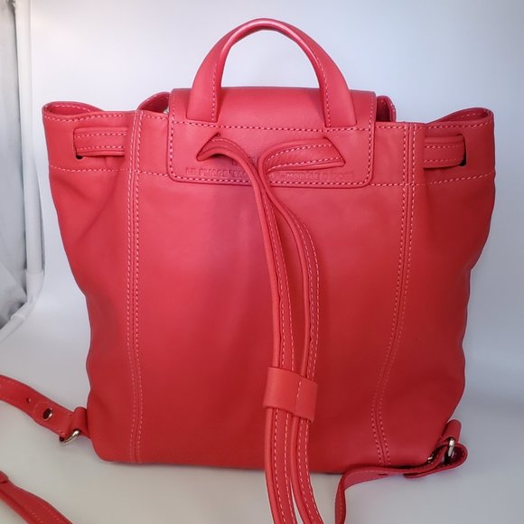 Longchamp Le Pliage Mini Cuir Leather Backpack main image 10